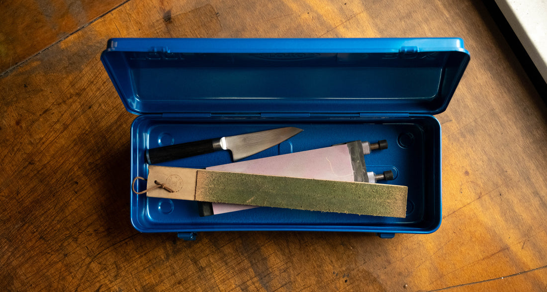 Toyo Toolbox Y-410 kovček za nože - Modra