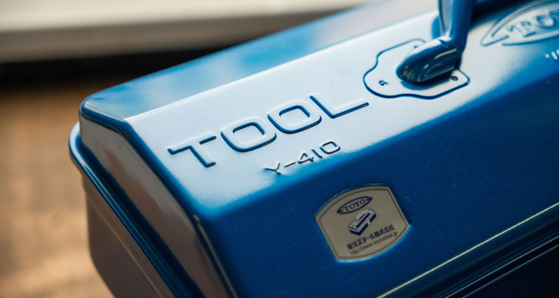 Toyo Toolbox Y-410 kovček za nože - Modra