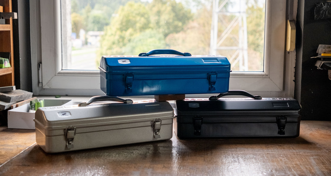 Toyo Toolbox Y-410 kovček za nože - Modra