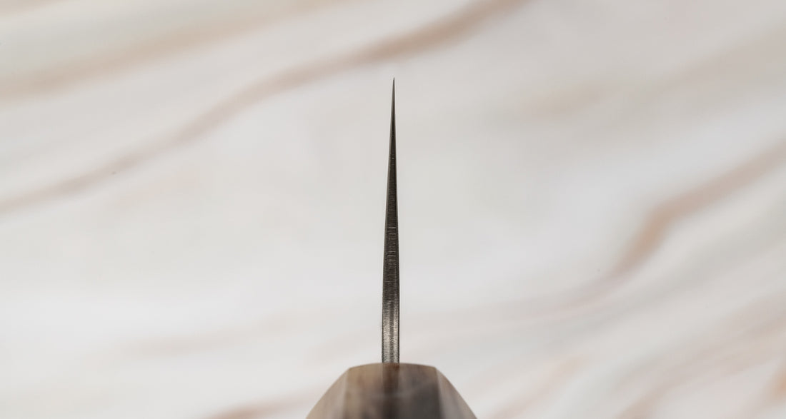 Tsunehisa Gyuto Swedish steel Damascus Nashiji 210 mm