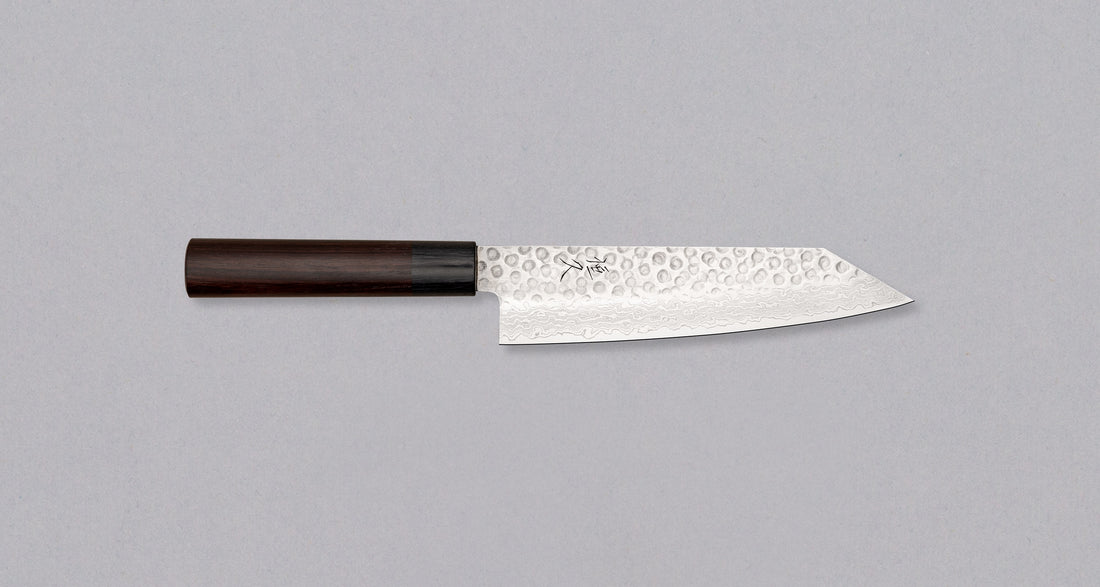 Tsunehisa Kiri-Santoku VG-10 Damascus Tsuchime 180 mm