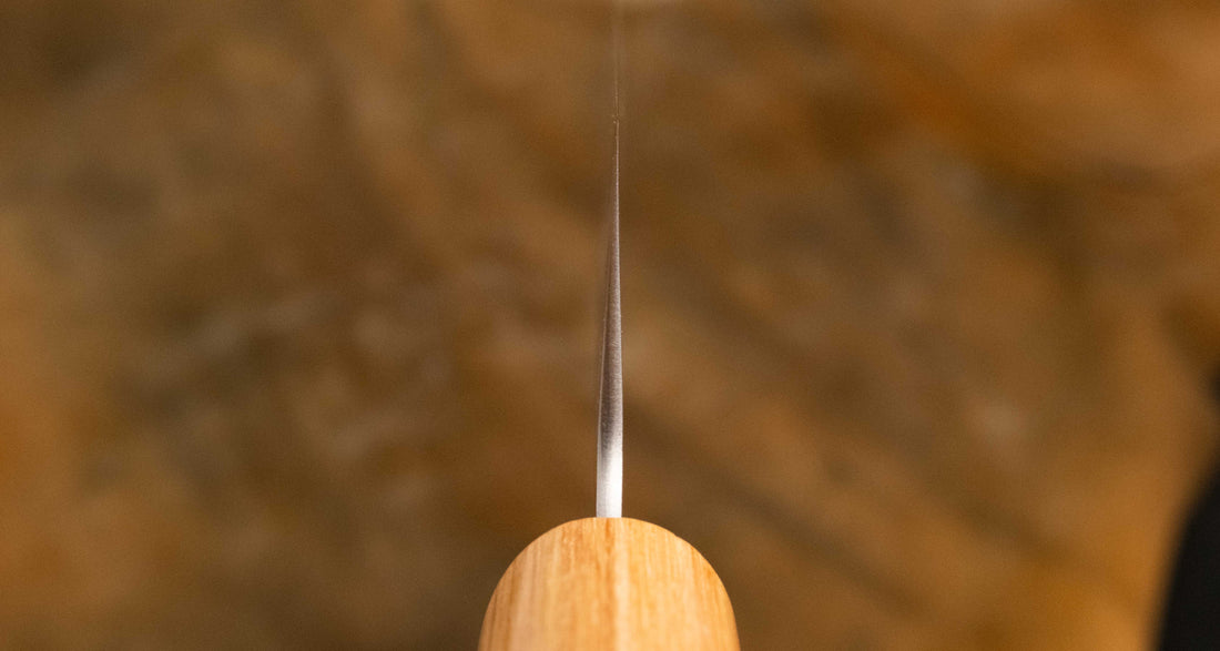 Tsunehisa Kiritsuke Shirogami #2 Cherry 210 mm