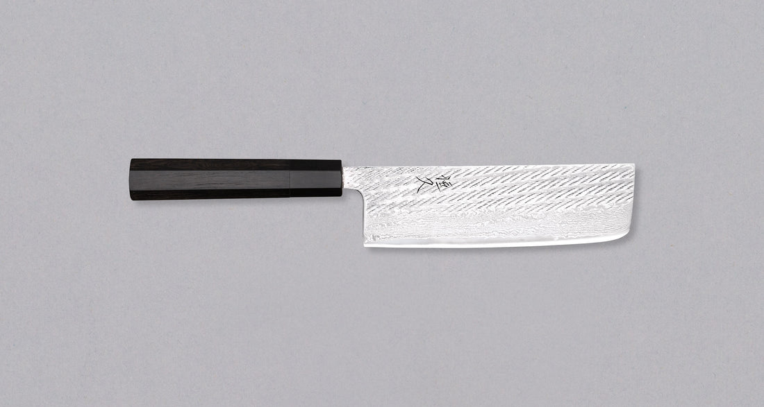 Tsunehisa Nakiri Ginsanko Nawame Damascus 165 mm