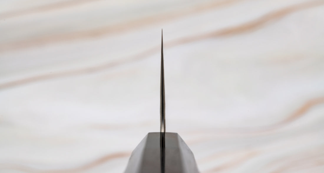 Tsunehisa Nakiri Ginsanko Nawame Damascus 165 mm