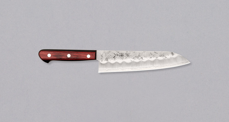 Tsunehisa Santoku Ginsanko Nashiji 180 mm