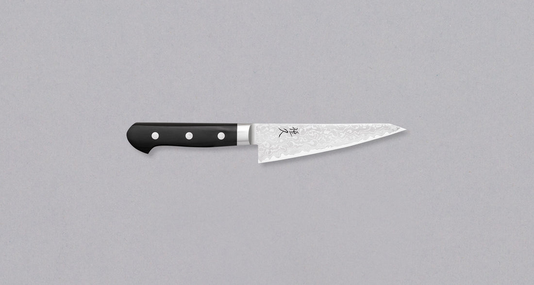 Tsunehisa Honesuki VG-10 Damascus Black 145 mm