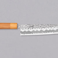 Tsunehisa Kiritsuke Shirogami #2 Cherry 210 mm