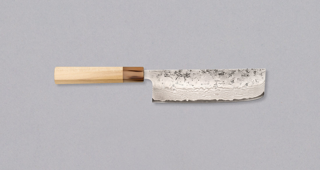 Tsunehisa Nakiri Swedish Steel Damascus Washiji 170 mm