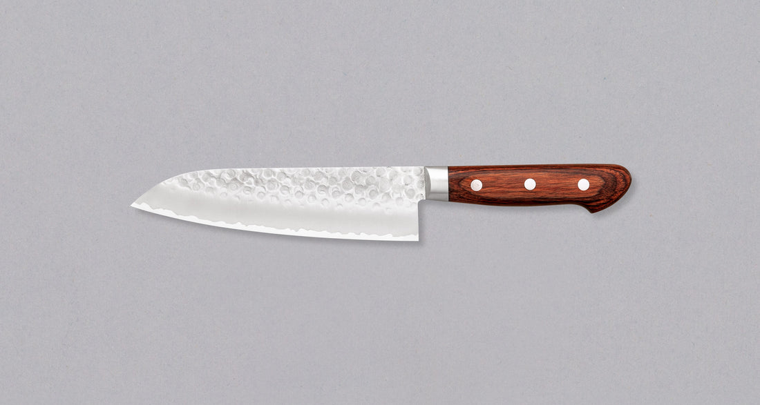 Tsunehisa Santoku VG-10 Brown 170 mm
