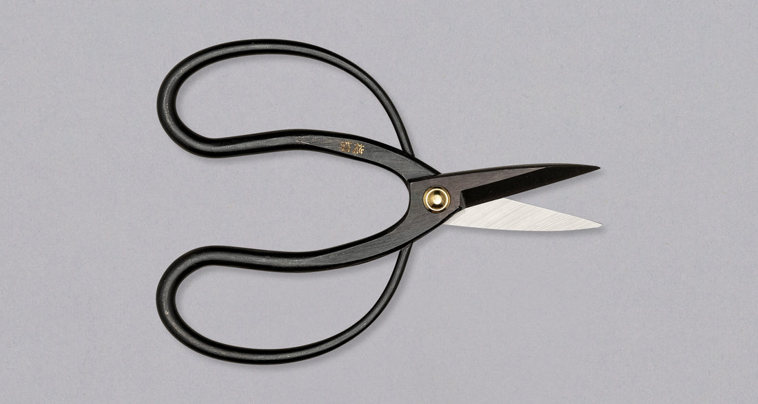 Tsurumaki Bairyu Long Blade Bonsai Okubo Scissors 200 mm