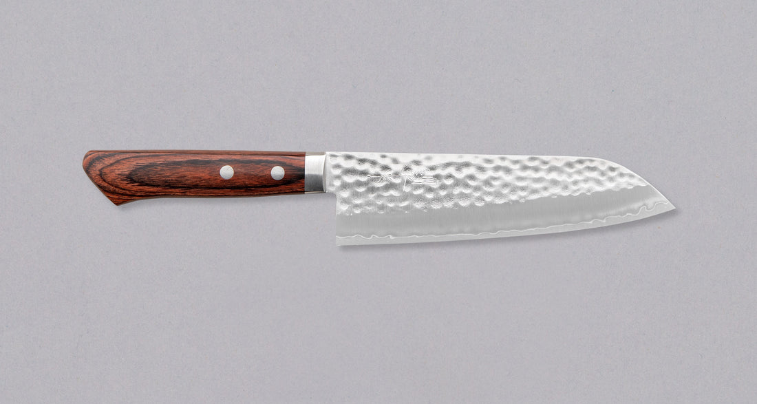 Masutani Santoku Hammered 170 mm