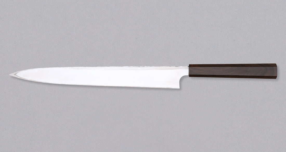 Yoshihiro Yanagiba Aogami #2 Damascus 300 mm