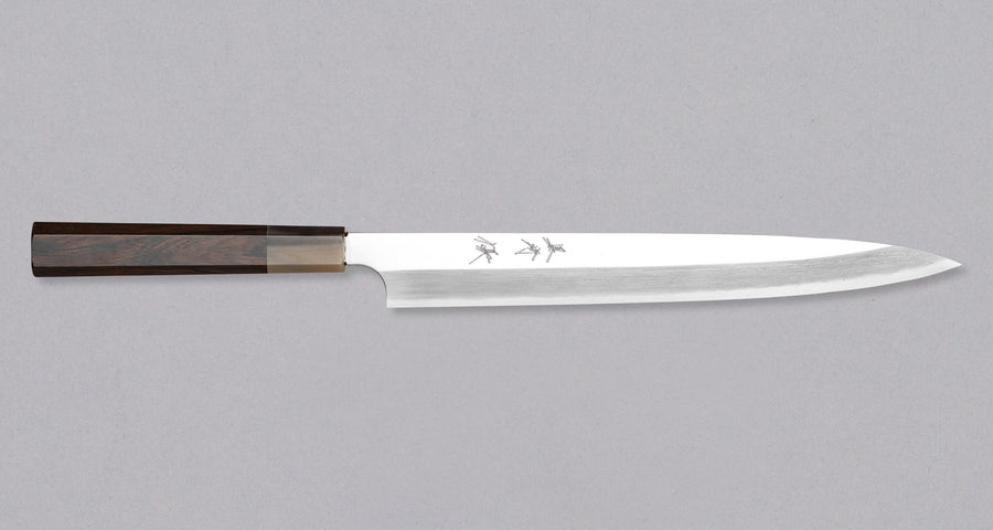 Yu Kurosaki Yanagiba Aogami #2 Migaki 300mm