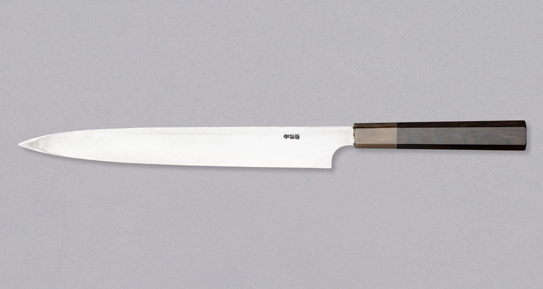Yu Kurosaki Yanagiba Aogami #2 Migaki 300mm