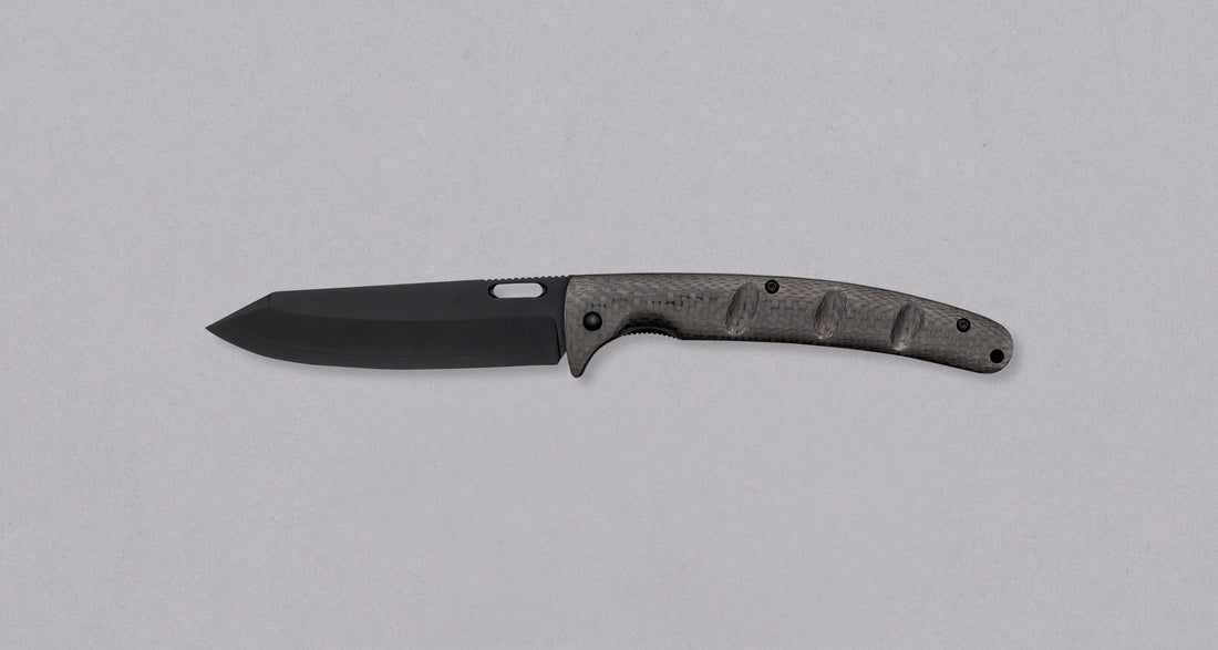 Yu Kurosaki Utility Folding Knife SG2 Carbon 135 mm