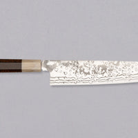 ZDP-189 Gyuto Damascus Snake Blond Buffalo 240 mm [limited]