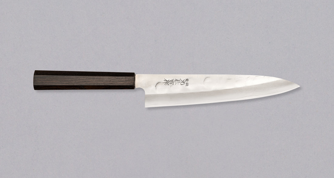 ZDP-189 Gyuto Silver Ebony 210 mm [limited]