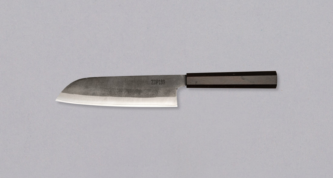 ZDP-189 Santoku Black Ebony 180 mm [limited]