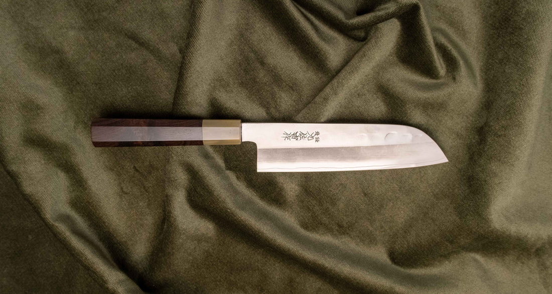 ZDP-189 Santoku Silver Ebony 180 mm