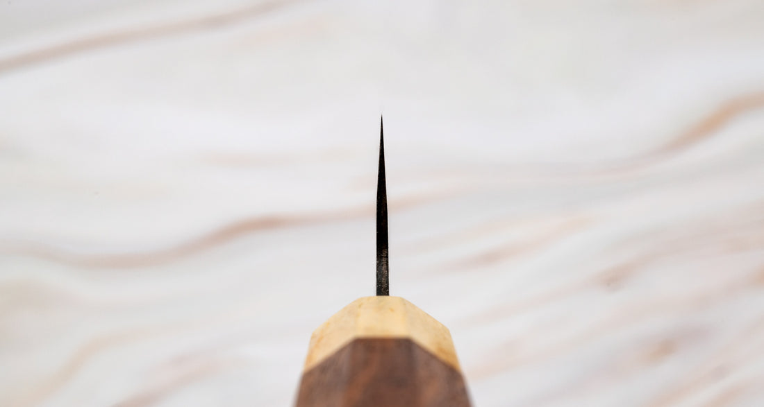 Yoshida Santoku SUJ-2 Kuro-uchi 165 mm [Rosewood-Cedar/Oktagon]