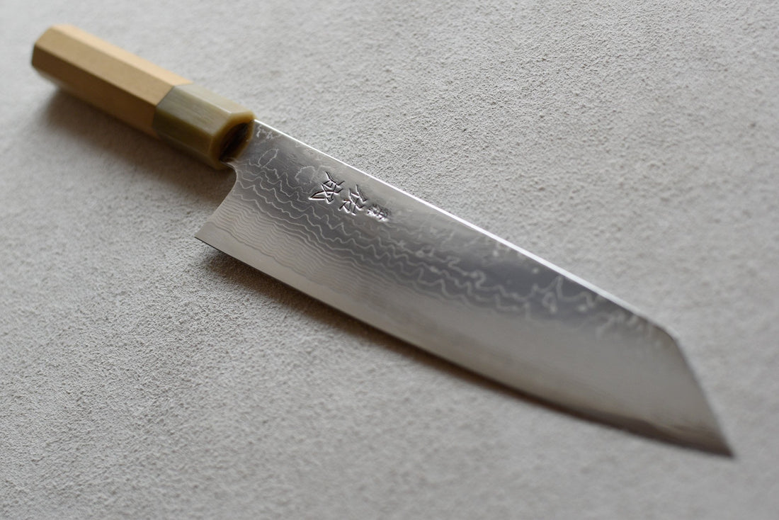 Sukenari Bunka SG2 Damascus 210 mm_3