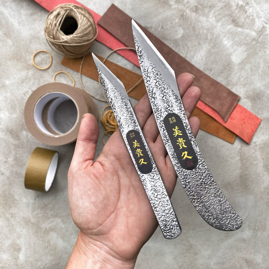 Ikeuchi Grafting delovni nož Shirogami #2 200 mm_8