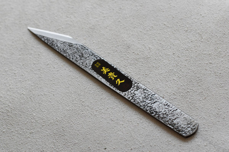 Ikeuchi Kiridashi delovni nož Shirogami #2 180 mm_5