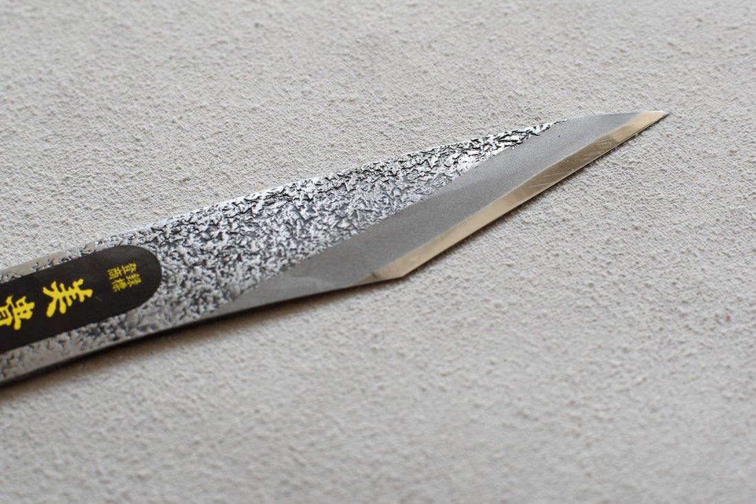 Ikeuchi Grafting delovni nož Shirogami #2 200 mm_4