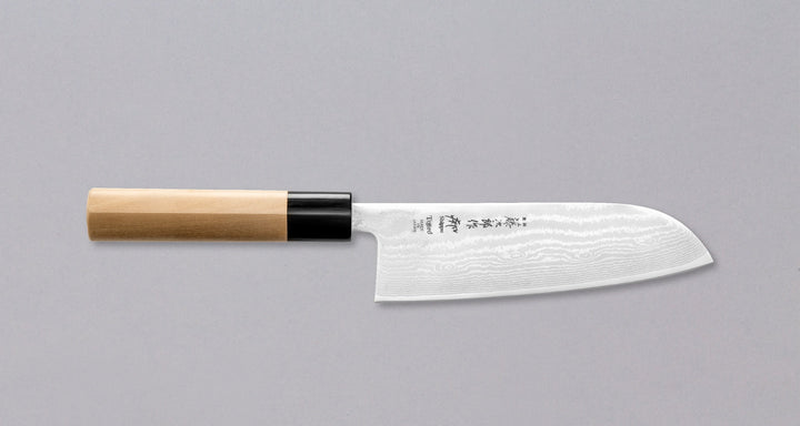 Tojiro Santoku Damascus 165 mm_1