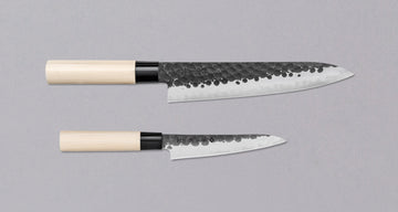 [SET] Tojiro DP Hammered set nožev [petty + gyuto]